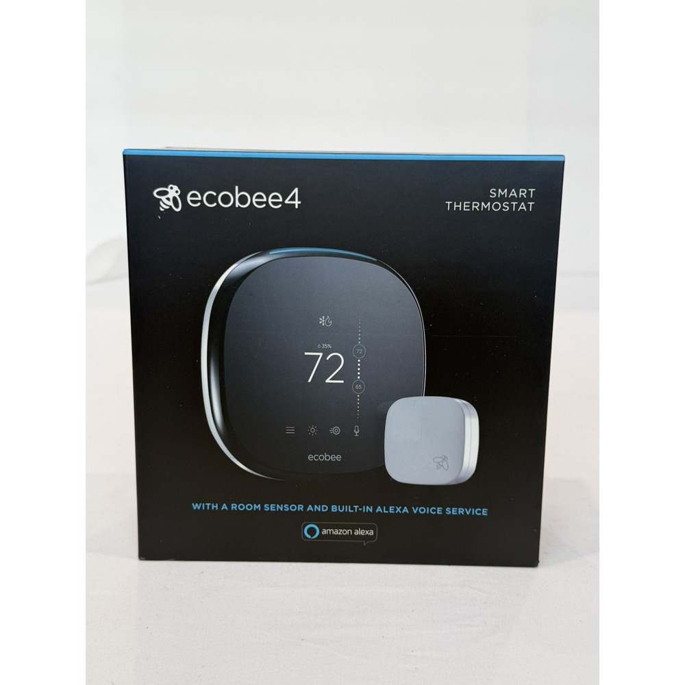 ecobee4 Smart Thermostat premium EB-STATE4-01 WiFi Alexa Voice New Sealed in box